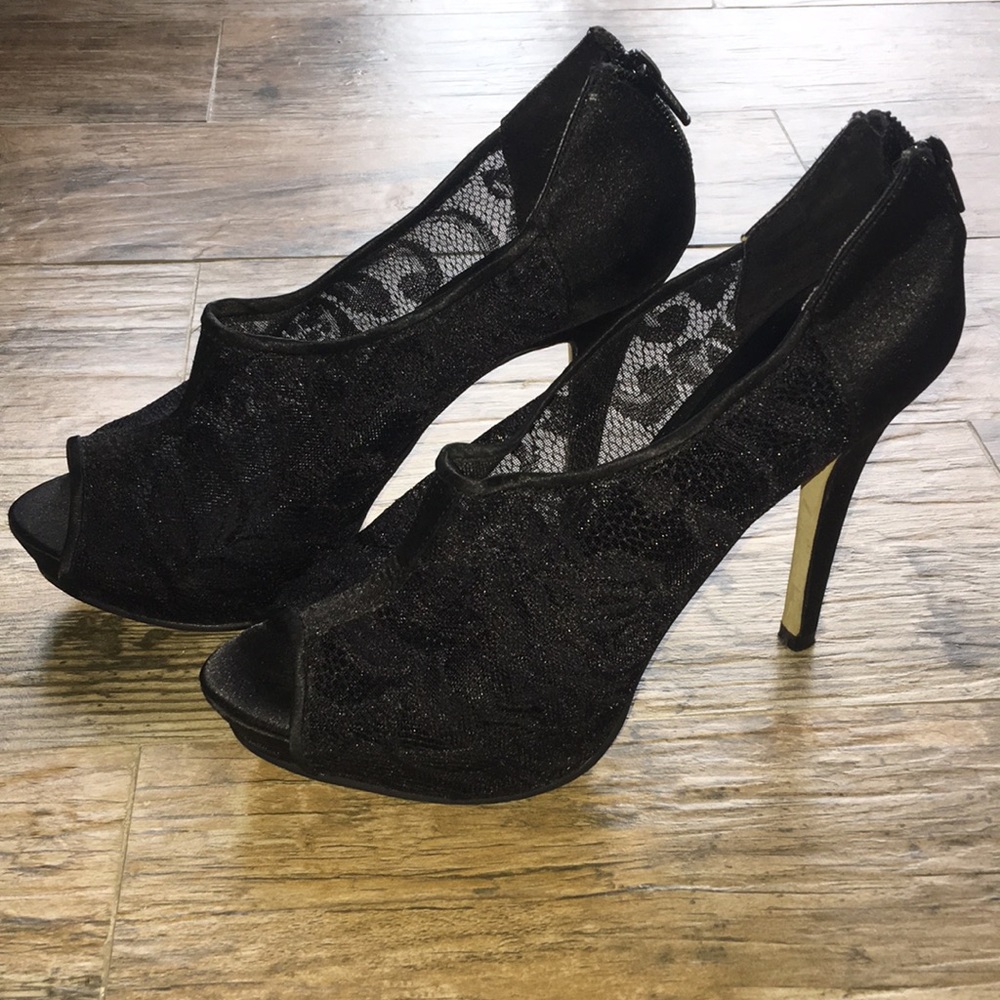 ALDO - Women’s lace peep toe bootie